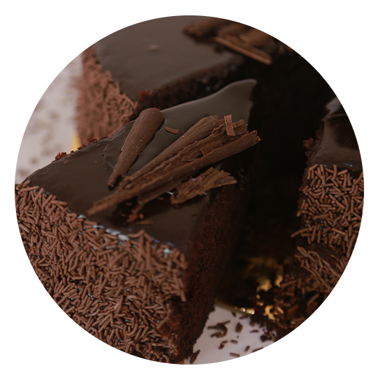 Decorated Chocolate Cake  -  كايك شوكولا مزين  :  USD 29  /  