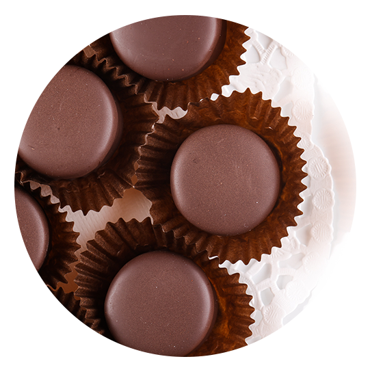 Petit Four Soiree Dipped in Chocolate  - بتي فور سواريه مغطس بالشوكولا   :  USD 27  /  1 kg